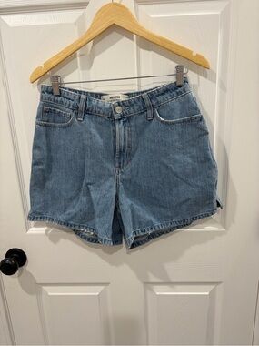 Hollister Mid- Rise Light Wash Denim Shorts